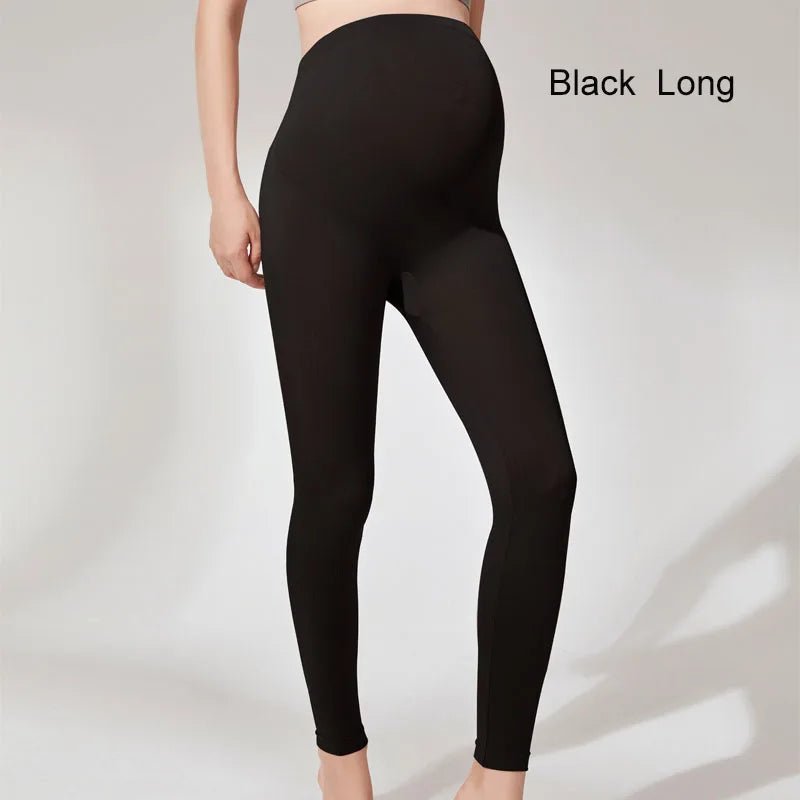 LeggingTherm™ - Legging de Grossesse Thermique Doublé Polaire pour l'Hiver - Besoin bébé