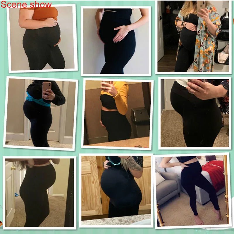 LeggingTherm™ - Legging de Grossesse Thermique Doublé Polaire pour l'Hiver - Besoin bébé