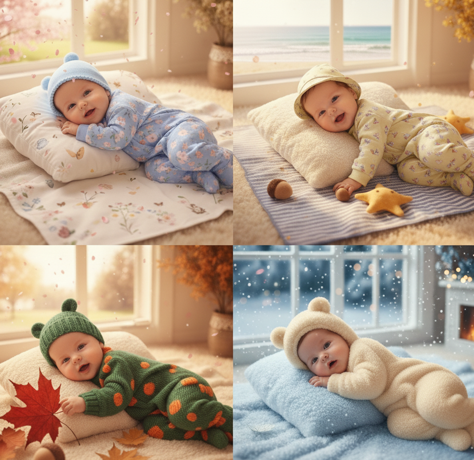 Comment habiller bébé la journée à la maison ? Guide complet