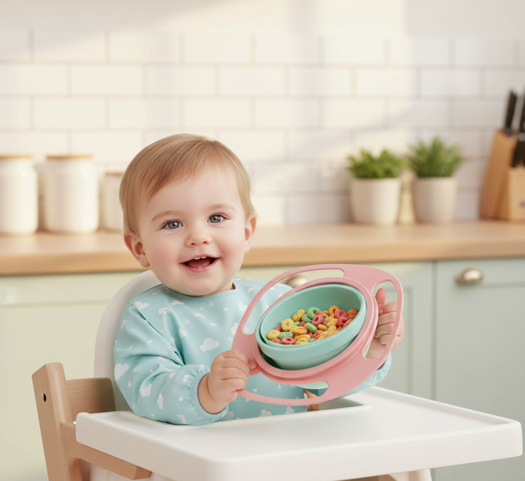 À Quel Âge Utiliser un Bol Anti-Renversement ? Guide 2025