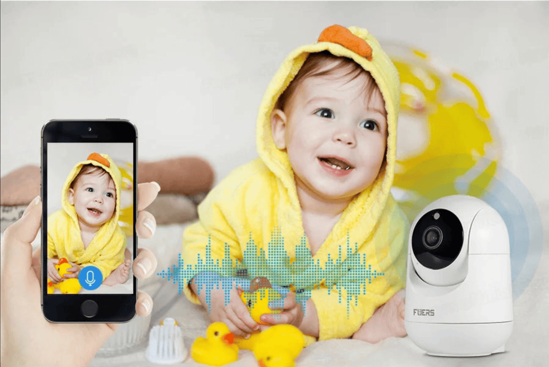 SafeTrack™ - Caméra de Surveillance Bébé Wi-Fi - Besoin bébé