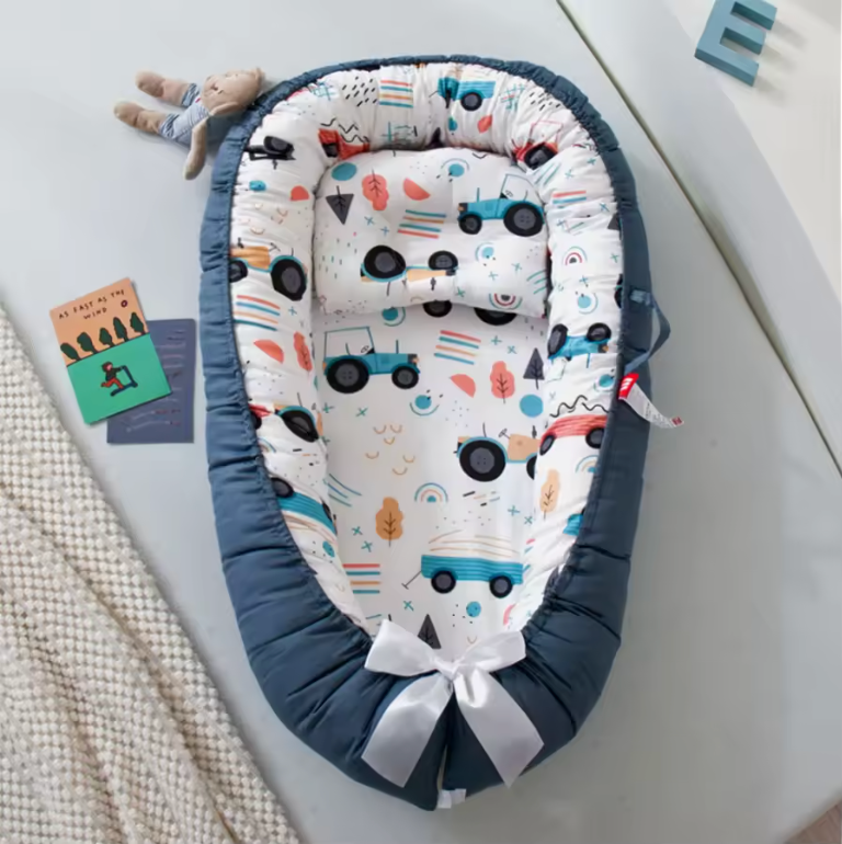 Réducteur de Lit Bébé Portable Nid Cocon | Le Cocon'Dodo™