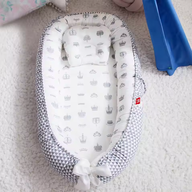 Réducteur de Lit Bébé Portable Nid Cocon | Le Cocon'Dodo™