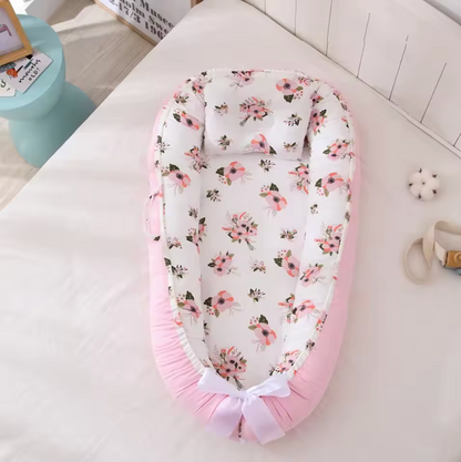 Réducteur de Lit Bébé Portable Nid Cocon | Le Cocon'Dodo™