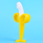 BANANE DE BIENVEILLANCE BUCCALE™ : BROSSE À DENTS EN SILICONE SANS BPA, JOUET DE DENTITION SÉCURISÉ POUR BÉBÉS ET TOUT-PETITS - Besoin bébé