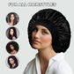 Bonnets Élastiques Femme SmoothStyle™ - Lot de 3 pour Cheveux Raides & Bouclés - Besoin bébé