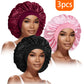 Bonnets Élastiques Femme SmoothStyle™ - Lot de 3 pour Cheveux Raides & Bouclés - Besoin bébé