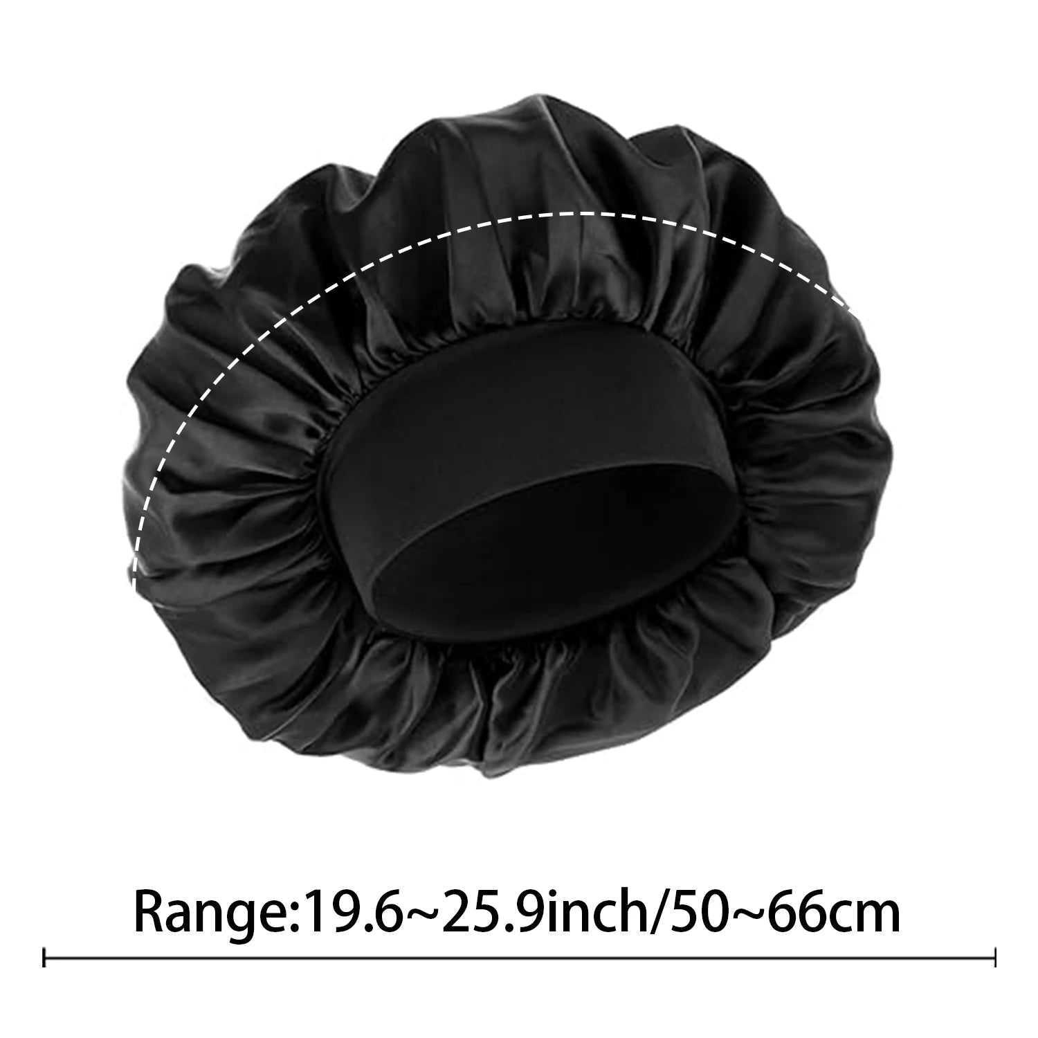 Bonnets Élastiques Femme SmoothStyle™ - Lot de 3 pour Cheveux Raides & Bouclés - Besoin bébé