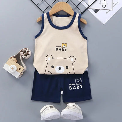 CottonKidz™ - Ensemble 2 pièces en coton pour enfants - Besoin bébé