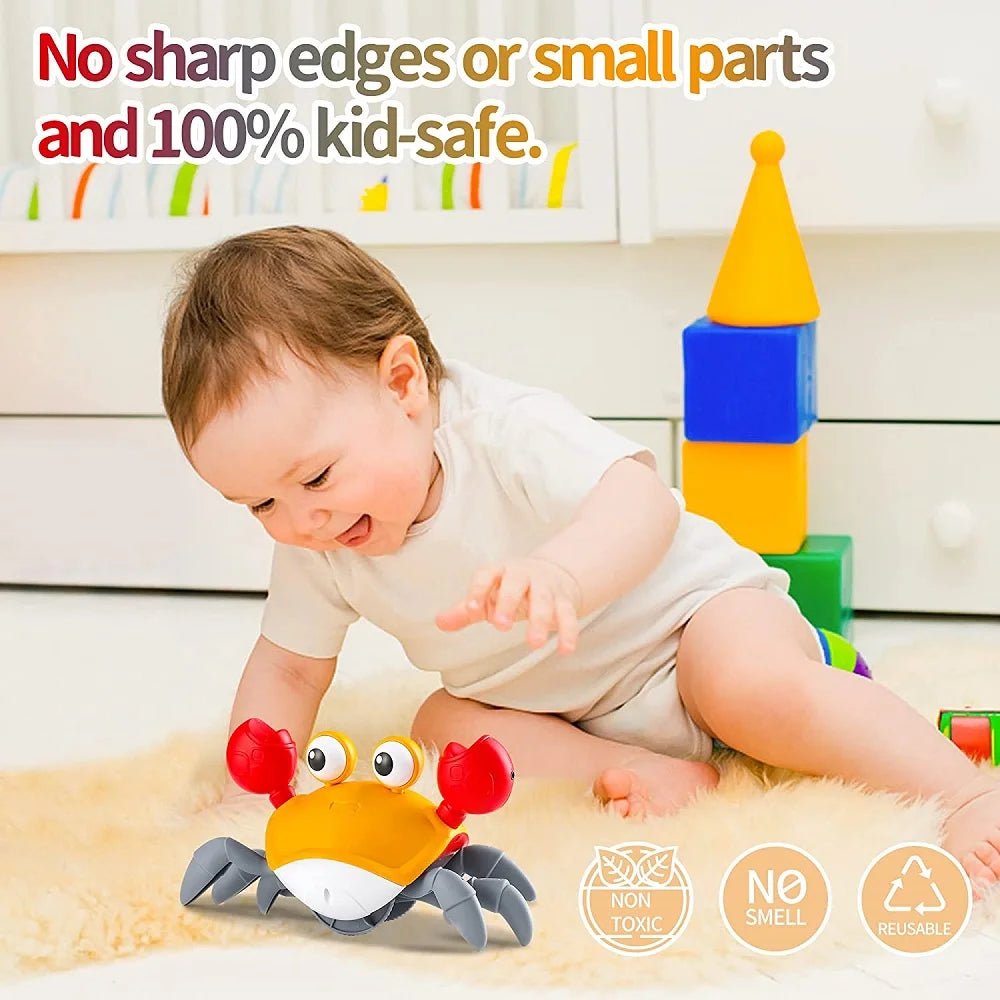 Jouet Interactif Bébé DanceCrab™ – Crabe de Course Amusant - Besoin bébé