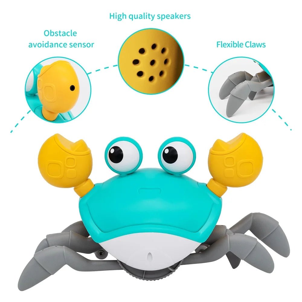 Jouet Interactif Bébé DanceCrab™ – Crabe de Course Amusant - Besoin bébé