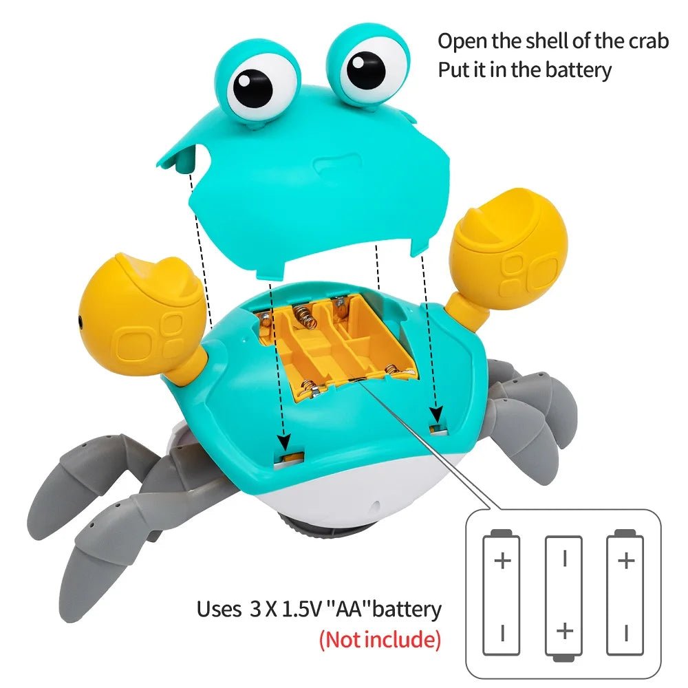 Jouet Interactif Bébé DanceCrab™ – Crabe de Course Amusant - Besoin bébé