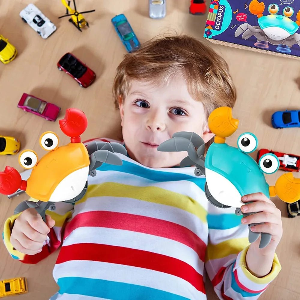 Jouet Interactif Bébé DanceCrab™ – Crabe de Course Amusant - Besoin bébé