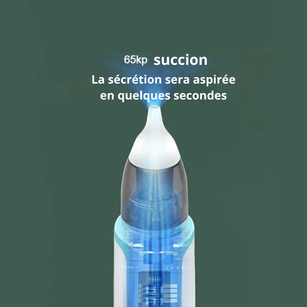 NasalEase™ - Mouche Bébé Électrique , Silencieux et Efficace - Besoin bébé