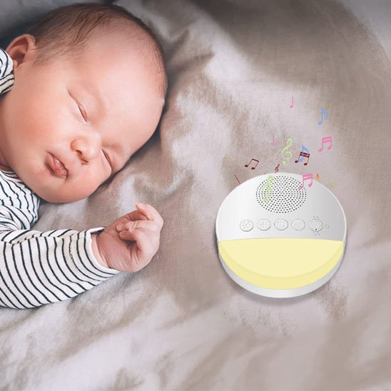 Veilleuse Bébé Bruit Blanc Intelligente | Minuterie & Sommeil Apaisant – BesoinBébé™