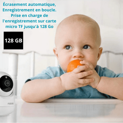 SafeTrack™ - Caméra de Surveillance Bébé Wi - Fi - Besoin bébé