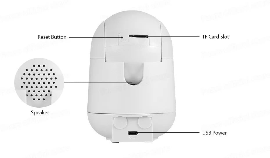 SafeTrack™ - Caméra de Surveillance Bébé Wi - Fi - Besoin bébé