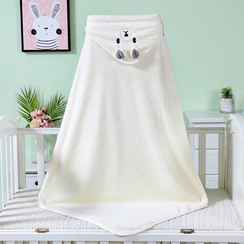 SERVIETTE DE BAIN AVEC CAPUCHE POUR BÉBÉ ™ - Besoin bébé